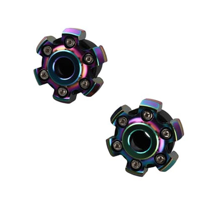 Motorcycle Wheel Front Fork Frame Slider Durable Aluminum Alloy Crash Protector Cup Universal for Motorcycle and Pair of 2