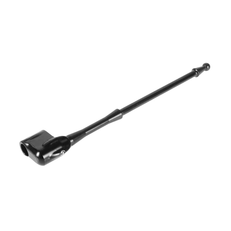 ONE.K.S Motorcycle Flag Mounts 1pcs Flag Pole Luggage Rack Vertical American USA Flagpole Fit for Honda Gold Wing GL1800 Touring Road King Street Road Glide FLHT Sportster XL883 1200 (Black) - color: Black