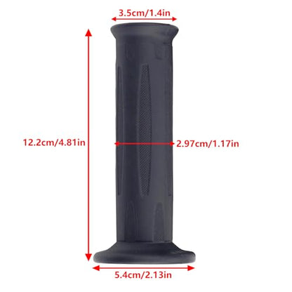 Motorcycle Handle Grips 7/8" Compatible with BMW S1000RR XR RnineT Rnine T Scrambler R 1200ST GS ADV RS F650 700 800GS - Anti-Slip Rubber Grip Covers