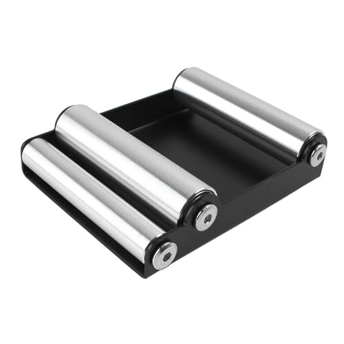 Motorcycle Wheel Cleaning Stand Universal Paddock Stand Portable Wheel Roller Stand Support Parking for Tire Cleaning Wheel Chain Lubrication for Tire Width <180MM