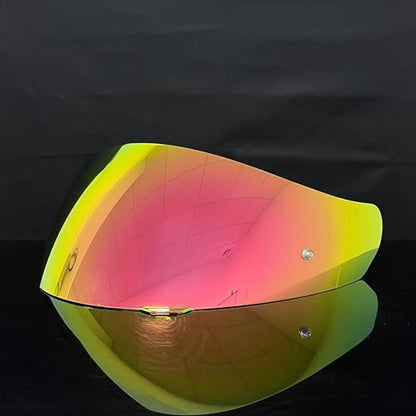 HJ-17 Helmet Visor Replacement,UV Protective Helmet Face Shield Compatible with CL-MAX II,IS-MAX BT,SY-MAX III,IS-MAX II,CL-MAX 3,C90,C91,C91N (Revo Pink Gold-Day Use Only) - color: Revo Pink Gold-day Use Only