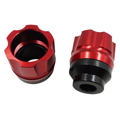 Slider Cup Crash Protector Roller Aluminium Alloy Anti Crash Protector Accessories Quick Installation Accessories - color: red