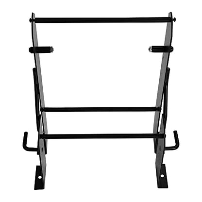 XMT-MOTO Tour Trunk Pack Accessory Motor Storage Rack Fit for Harley Touring Wall Mount(Black 1 PCS)