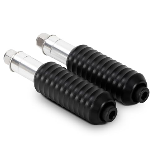 4" Motorcycle Frame Sliders Falling Crash Protector Upper Shock Mount Guards Falling Side Protector No Cut Kits Fit for Dyna 1998-2005 (Gripple Style) - color: 4 Inch-Gripple, size: For Harley Dyna 1998-2005