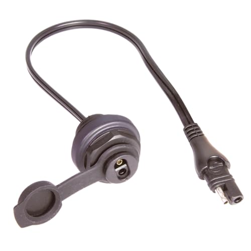 Optimate Cable O-20, Weatherproof SAE Socket, Front Panel Mount - style: OptiMATE PANEL MOUNT: SAE Socket to SAE