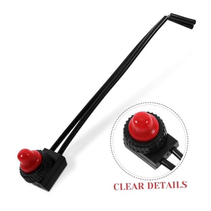 Alipis Waterproof Push Button Switch for Motorcycle 107 Wiring – Universal Handlebar Control Switch for Engine and Brake Light Activation