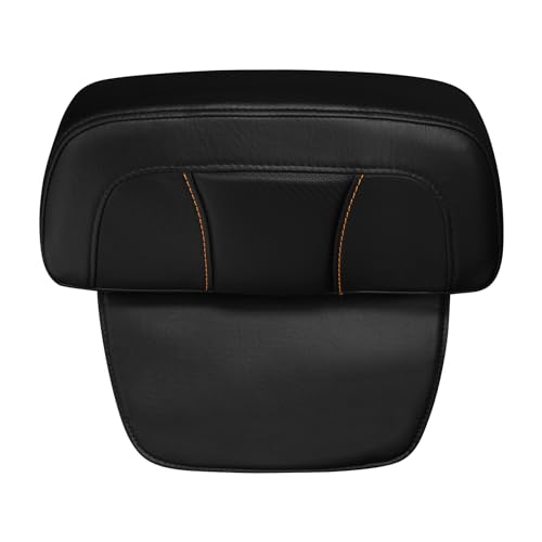 Razor Chopped Trunk Backrest Pad Fits Harley Touring 2014-2023 Tri Glide Road King Street Glide Electra Glide Pack - color: Style C# 2