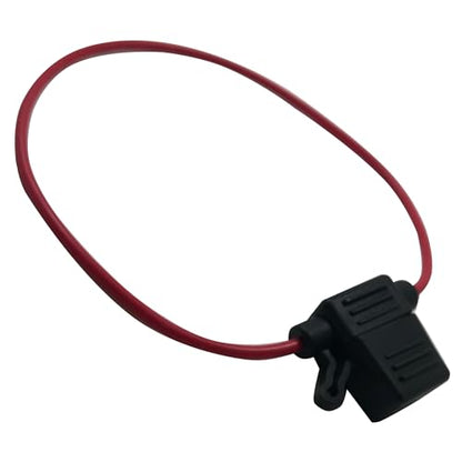 18 AWG Micro2 Inline Blade Fuse Holder - Waterproof - 30 Amp - 1 Pack