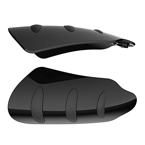 Advanblack Harley Vivid Black Handguards Hand Guards For Harley Touring & Softails - color: Vivid Black