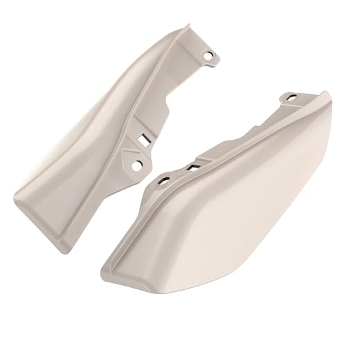 Mid Frame Air Deflectors Heat Shield Fit for Harley Touring 2009-2026 White Sand Pearl - color: White Sand Pearl