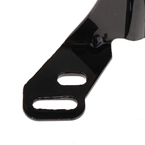 Kesoto Durable Motorcycle Sissy Bar Rear Passenger Back Rest Backrest Pad Cushion Universal Suitable for Motorcycle