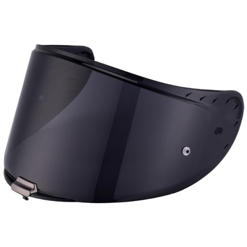 Motorcycle Helmet Visor for Challenger FF327 Helmet Visor Shield (Black) - color: Black