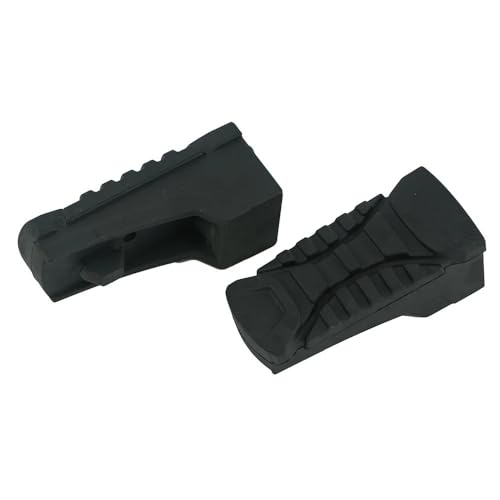 Motorcycle Footrest Rear Passenger Footpeg Rubber Cover Aluminum Foot Peg For BMW R1200GS ADV LC R1250GS Adventure 18-23(Rubber Cover Only) - color: Rubber Cover Only
