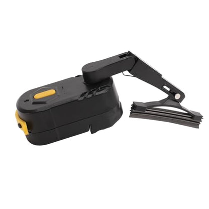 Helmet Wiper, 2 Speed Rechargeable Motorcycle Helmet Wiper, Universal Visor Cleaner with Telescopic Bracket 170 Degree Swing for Most Motorcycle Helmets
