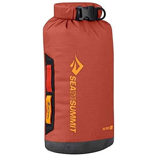 Sea to Summit Big River Dry Bag, Heavy-Duty Dry Storage, 5 Liter, Picante Red - color: Picante Red, style: 5 Liter
