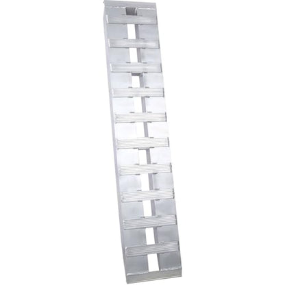2PCS Aluminum Loading Ramps 6600 LBS Capacity 60" x 12" Heavy Duty Trailer Ramps with Hook End and Safety Straps, Truck Ramps for ATV UTV Motorcycle Lawn Mower Tractor Loading
