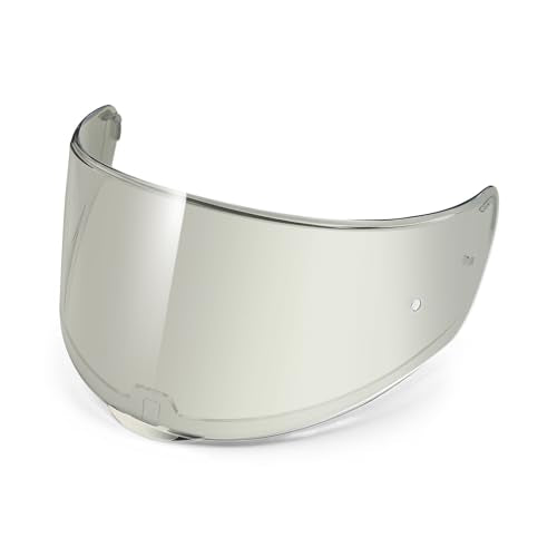 RIDERCO Sedici Strada 2 Visor Replacement, Motorcycle Helmet Face Shield Compatible with Strada 3 Citation FT2 Vector FF801 FF397 FF813, Revo Aurora Silver, Day and Night Use - color: Revo Aurora Silver