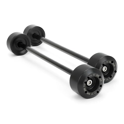 For Du&cati Scrambler 800/803 Icon Nightshift 400 Sixty2. Motorcycle Wheel Axle Slider Fork Crash Protector(Front and Rear) - color: Front and Rear