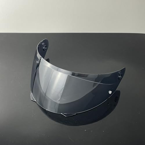 YOURNAME HJ33 Shield for HJC I90,i91 Face Shield Uv-protected Visera Casco Moto Visera Casco Moto (Light Black-For Day &Night) - color: Light Black-for Day &Night
