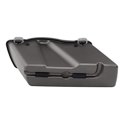 SLMOTO Hard Saddlebags Fit For Harley Electra Road King Glide 1994-2013 - color: For Pewter Denim