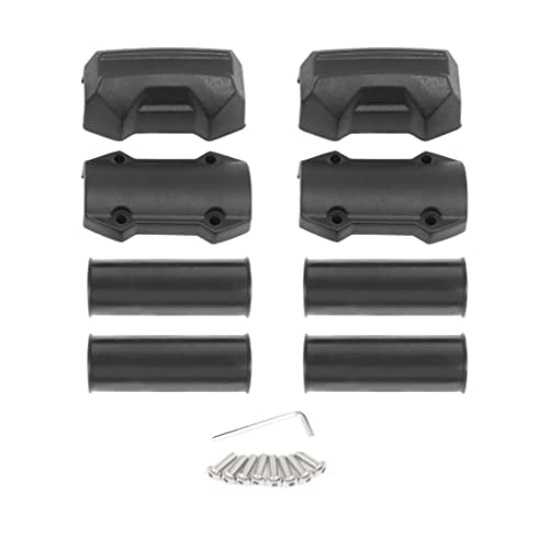 Worldmotop Universal for 2PCS 23MM Motorcycle Engine Guard Bumper Protector Crash Bar Slider