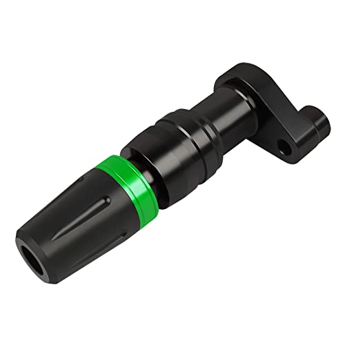 Rear Frame Slider CNC Aluminum Crash Pad Replacement for NINJA400 Z400 2018-2022 / NT1100 2022-2023 / Rebel 300 500 CMX 300 500 Motorcycle Frame Fairing Protection(Green) - color: Green