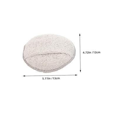 GANAZONO 4pcs Applicator Pads for Car Waxing and Polishing Microfiber Cleaning Round Pads for Vehicle Detailing Scratch Shine Suitable for Cars Motorcycles