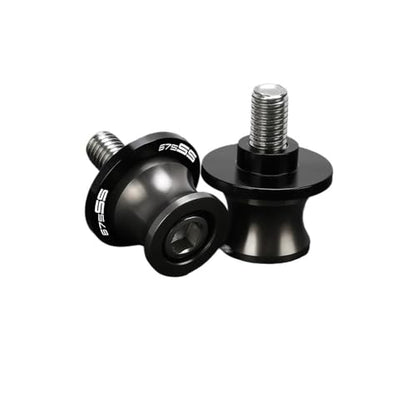 Moto Frame Sliders For CFMOTO 675SS 2024 2025 2026 Swingarm Spools 10MM Motorcycles Accessories Rear Stand Screws Sliders - color: A gray M10