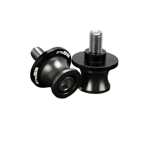 Moto Frame Sliders For CFMOTO 675SS 2024 2025 2026 Swingarm Spools 10MM Motorcycles Accessories Rear Stand Screws Sliders - color: A gray M10