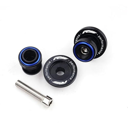 Crash Protectors CNC Motorcycle Swingarm Spools Slider Stand Screws Compatible With Aprilia RS660 RS457 RS 660 457 2009-2026(Blue) - color: Blue