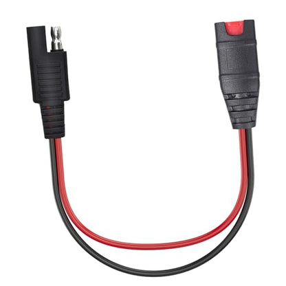 SAE Wiring Harness, Compatible with NOCO Genius 5 GC009 intelligent battery charger 4269, with 14AWG pure copper SAE connector tail fiber, used for motorcycle/ATV/UTV/car adapter connection components