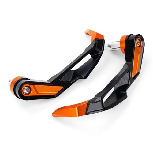 Handguard Protector Shield for GSX-8S for GSX8S for GSX for 8S 2023 2024 Motorcycle Handguards Handlebar Hand Guards Levers Protector Bar Ends(Orange) - color: Orange