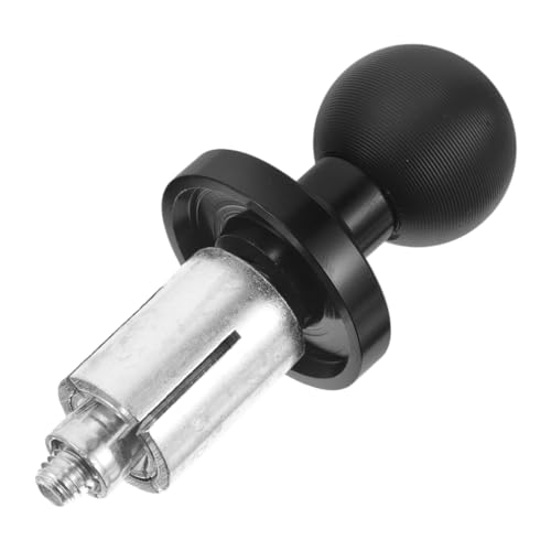 Motorcycle Handlebar Clamp Ball Head Mount Base, Motorbike Phone Holder Bracket, Handlebar Expansion Ball Designed Pedestal for Navigation Device, Compatible with Motorbike Repairs