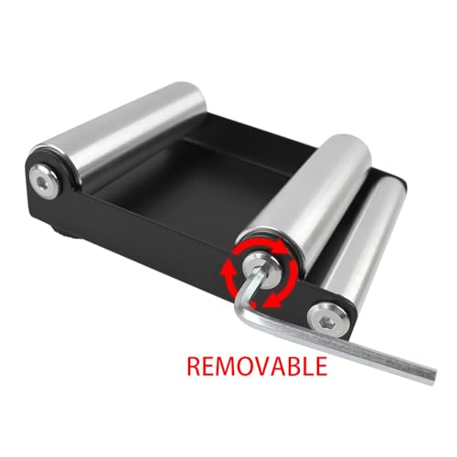 Motorcycle Wheel Cleaning Stand Universal Paddock Stand Portable Wheel Roller Stand Support Parking for Tire Cleaning Wheel Chain Lubrication for Tire Width <180MM