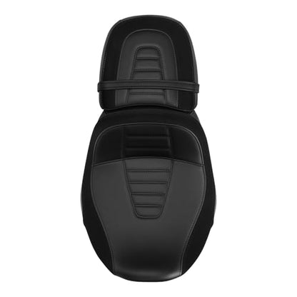 C.C. RIDER Low-Profile Rider&Passenger Seat Fit for Harley Touring 2023-2025 CVO Street Glide FLHXSE CVO Road Glide FLTRXSE 2024-2025 Street Glide FLHX Road Glide FLTRX FLTRXSTSE - size: 01# Black