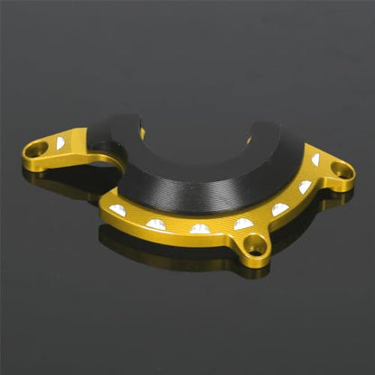 Monkey125 Left Right Engine Cover Protector Slider Compatible with Monkey 125 2022-2024 JB03 3D CNC Motorcycle Engine Crankcase Guard (Gold) - color: Gold