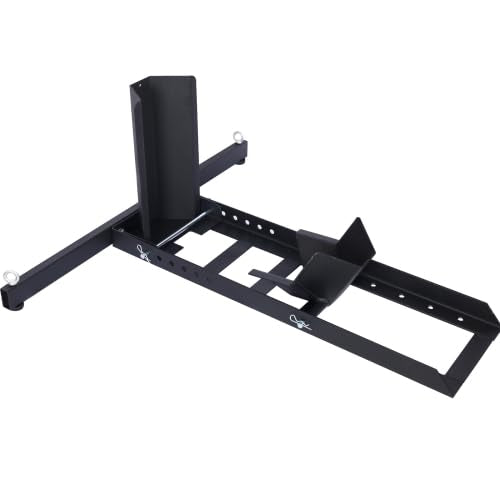 meskel 1800 Lb. Capacity Motorcycle Stand/Wheel Chock,Adjustable Heavy Duty