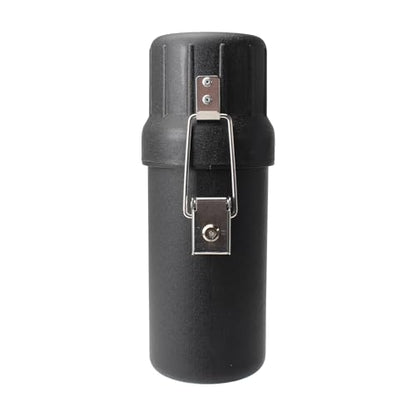 Universal Motorcycle Tool Tube,Motorcycle Storage Box Waterproof - Black(with Lock) - size: Large: 31.5*10.8*10.8cm(with Lock)
