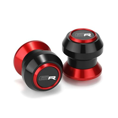 Motorcycle 8MM Swingarm Spools Fit Ninja ZX6R 2009-2023 2024 2025 2026 Motorycle Swingarm Spools Sliders Frame Stand Slider 2026 ZX6R Accessories Red - color: red