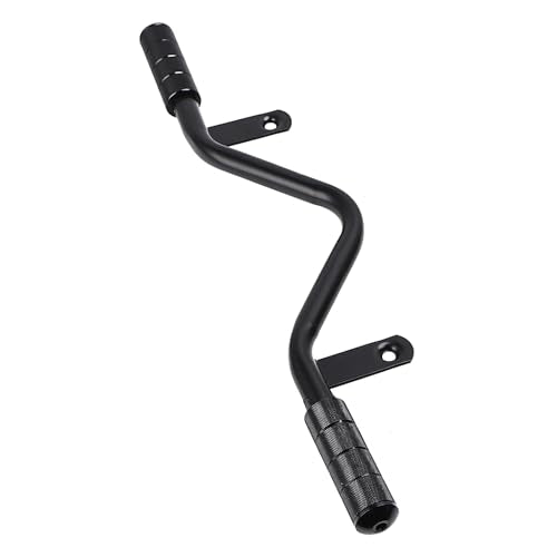 Mokuo Motorcycle Highway Extend Footrest Bar in Heavy Iron Material Come with Foot Peg,Compatible with YAMAHA Zuma 125 2009-2014,Black Color - size: 2009-2014 BW's