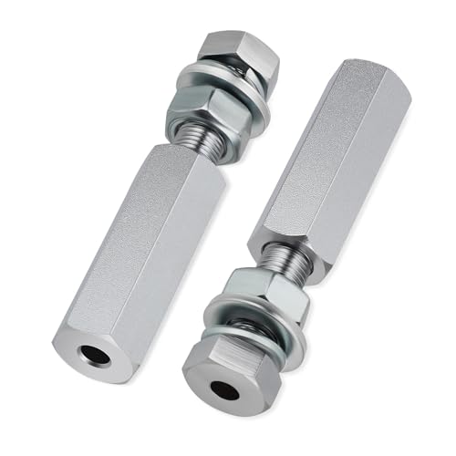 M MATI 2Pcs Quick Release Flag Pole Holder Silver Hold 1/4'' Flag Poles for ATV UTV Motorcycle Dirt Bike All Year - color: Silver