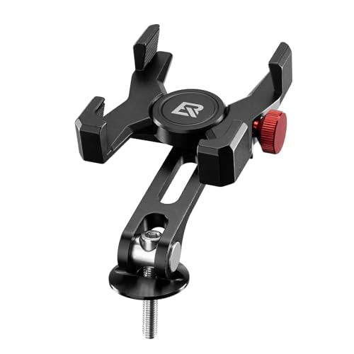 ROCKBROS Bike Phone Holder, Aluminum Bike Phone Mount Holder,Handlebar Mounted Cell Phone Holder for 4.7-7.1 Inch Phones Headset Cap Mount - style: Headset Cap Mount