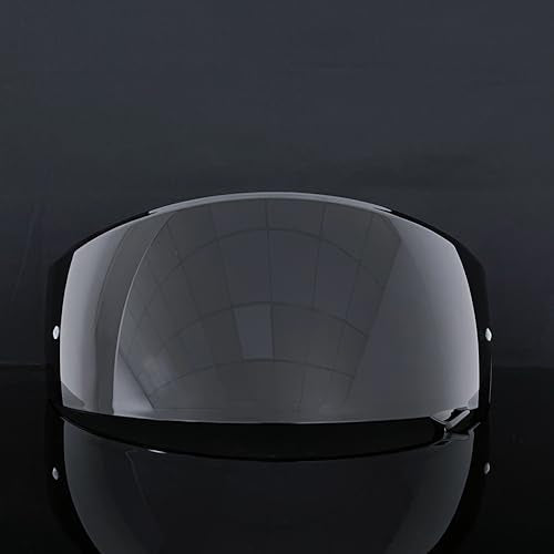 Neotec 2 Helmet Visor Replacement for,CNS-3 UV Protection Helmet Face Shield Compatible with SHOEI Neotec 2(Deep Black) - color: Deep Black- Day Use
