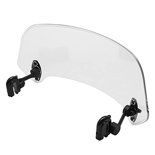 Motorcycle Windshield Extension Adjustable Spoiler Clamp-On Windscreen Deflector For 888 849 851 749 898 1098 1198