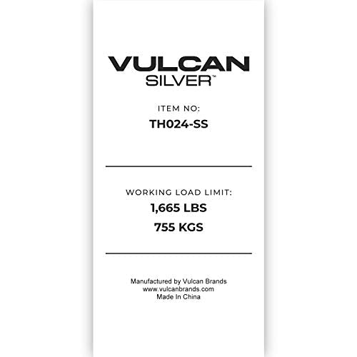 VULCAN Wheel Lift Harnesses with Snap Hooks - Bonnet Style - 2 Pack- Silver Series - 1,600 Pound Safe Working Load - size: Silver Series
