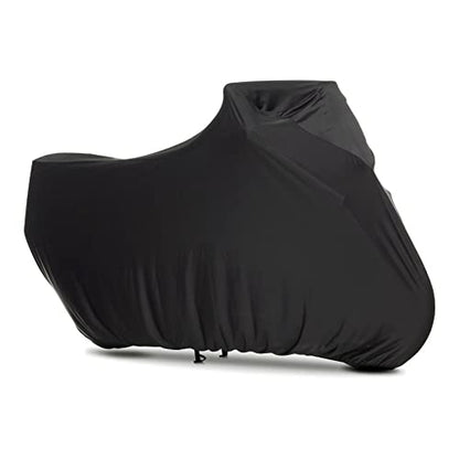Indoor Motorcycle Cover Soft Stretch Dustproof Cover Compatible with All Motor, 96 inches - size: 2XL-96"