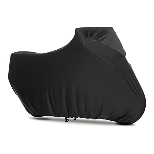 Indoor Motorcycle Cover Soft Stretch Dustproof Cover Compatible with All Motor, 96 inches - size: 2XL-96"