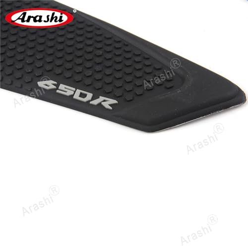 Arashi Black Gas Fuel Tank Side Pads Protector Knee Grip Traction for Honda CB650R CBR650R 2019-2023