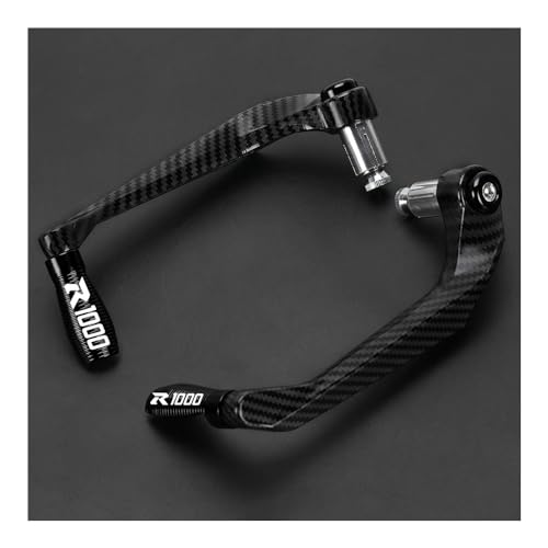 Handlebar Protector Motorcycle for SU&ZUKI GSXR1000 2001-2021 2022 2023 2024 GSX-R GSXR 1000 R1000 Motorcycle Handlebar Grip Brake Clutch Levers Guard Protector - color: Black Lever Guard
