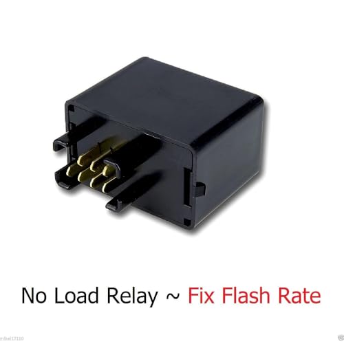 7-Pin LED Flasher Relay Compatible with Su zuki Motorcycles LED Turn Signal Light R7